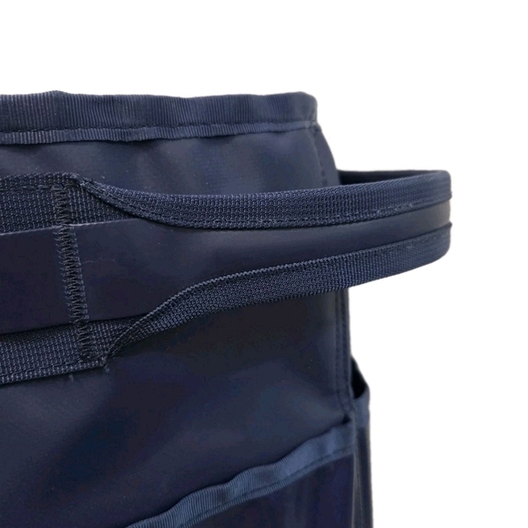 The Baboon Go-Tote Big  Midnight Blue Travel Tote with Astronaut Tiger Patch - Picture 5 of 16